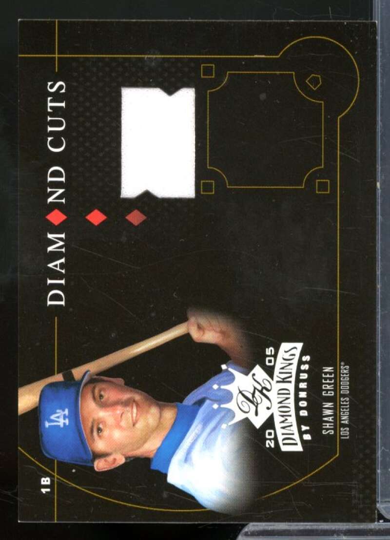 Shawn Green Card 2005 Diamond Kings Diamond Cuts Jersey #DC45  Image 1