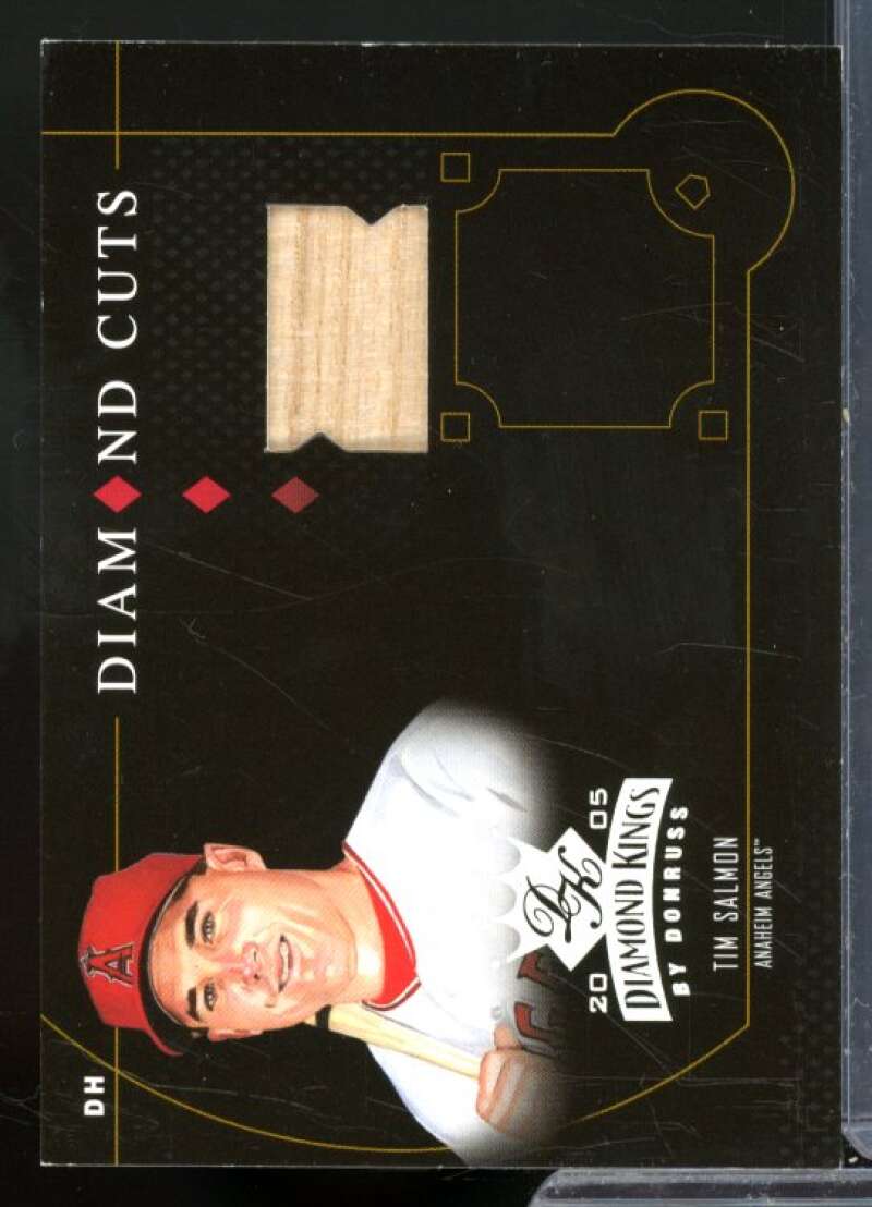 Tim Salmon Card 2005 Diamond Kings Diamond Cuts Bat #DC47  Image 1