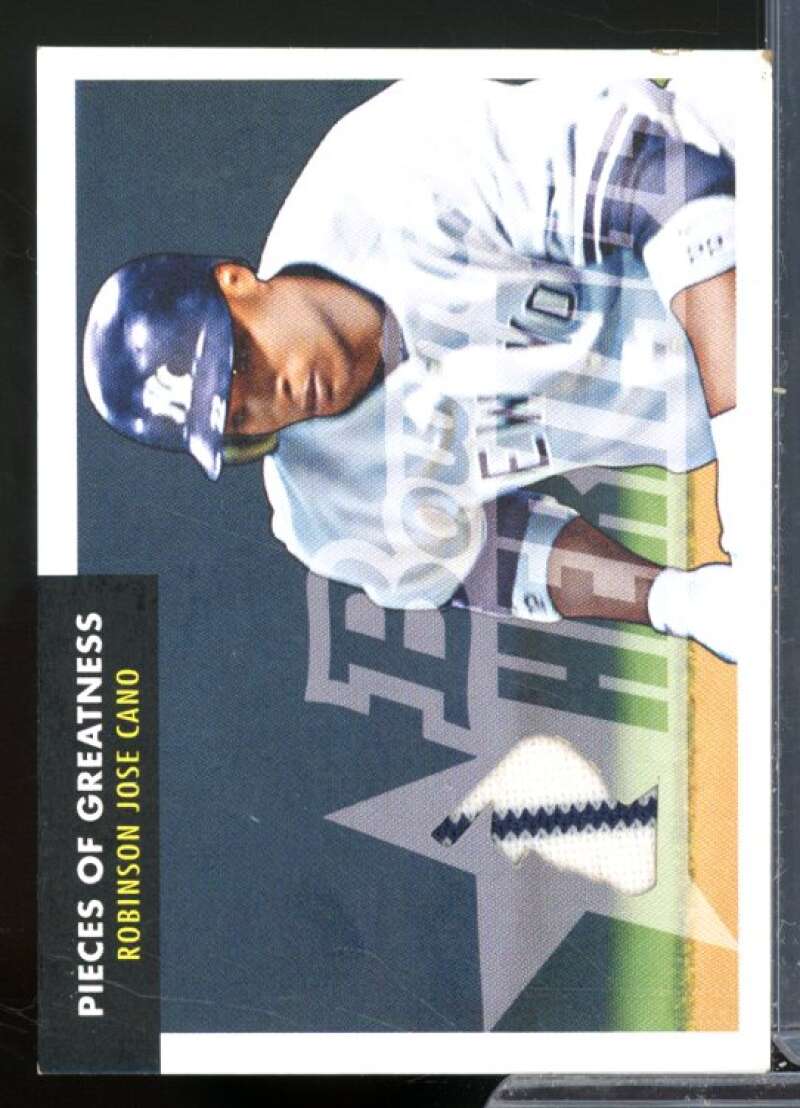 Robinson Cano Jsy B Card 2007 Bowman Heritage Pieces of Greatness #RC2  Image 1