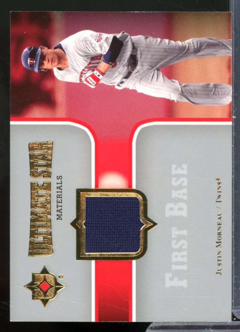 Justin Morneau Card 2007 Ultimate Collection Ultimate Star Materials #JU2  Image 1