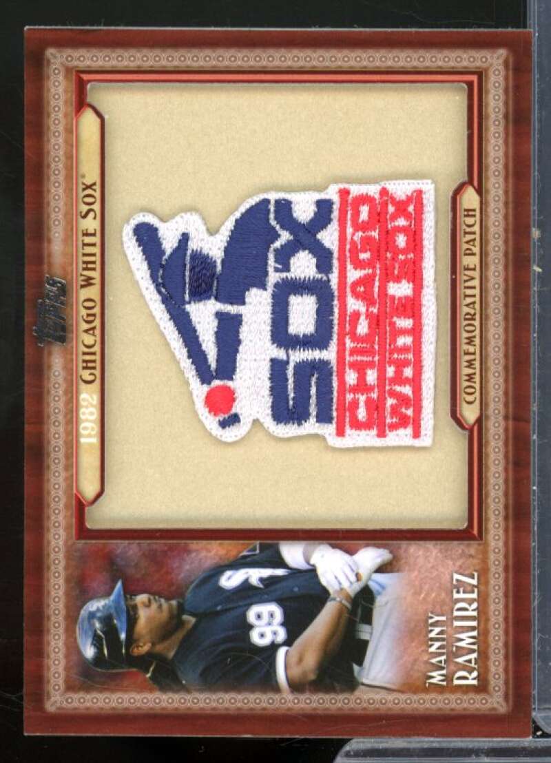 Manny Ramirez Card 2011 Topps Commemorative Patch #MR  Image 1