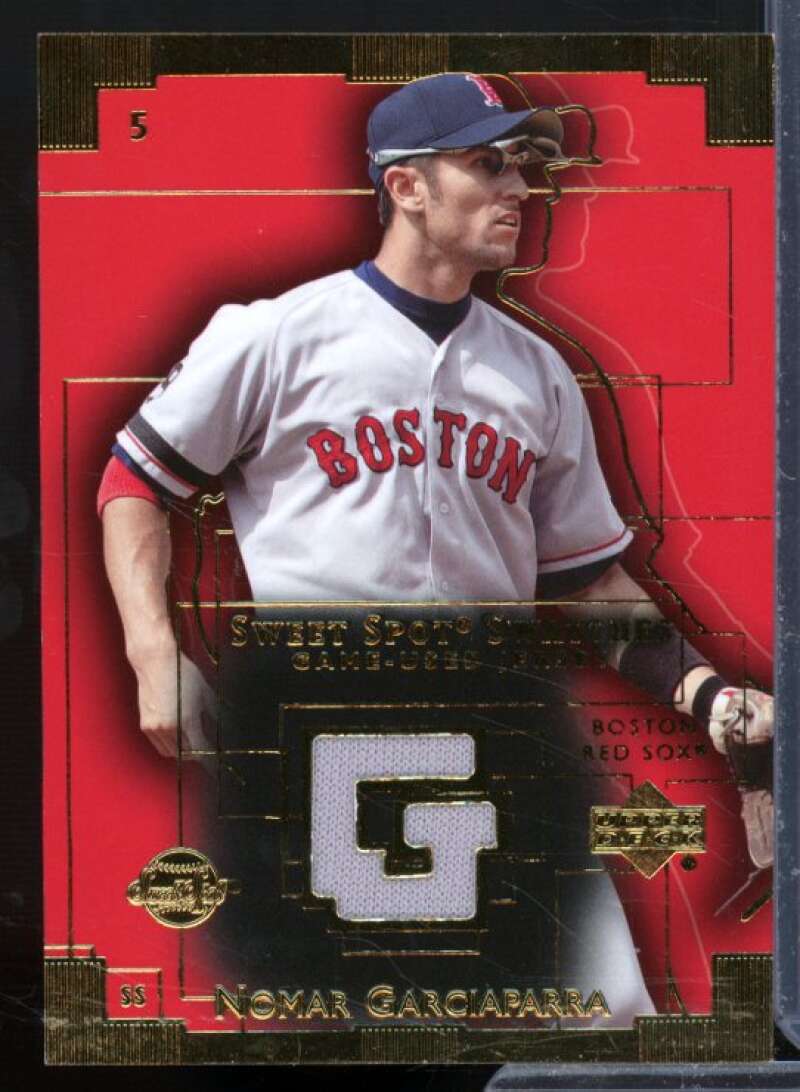 Nomar Garciaparra SP/75 Card 2003 Sweet Spot Swatches #NG  Image 1