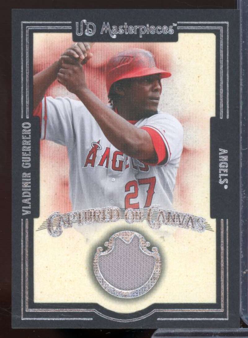 Vladimir Guerrero Card 2007 UD Masterpieces Captured on Canvas #VG  Image 1