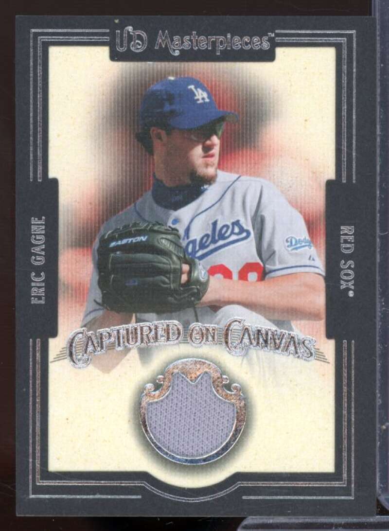 Eric Gagne Card 2007 UD Masterpieces Captured on Canvas #EG  Image 1