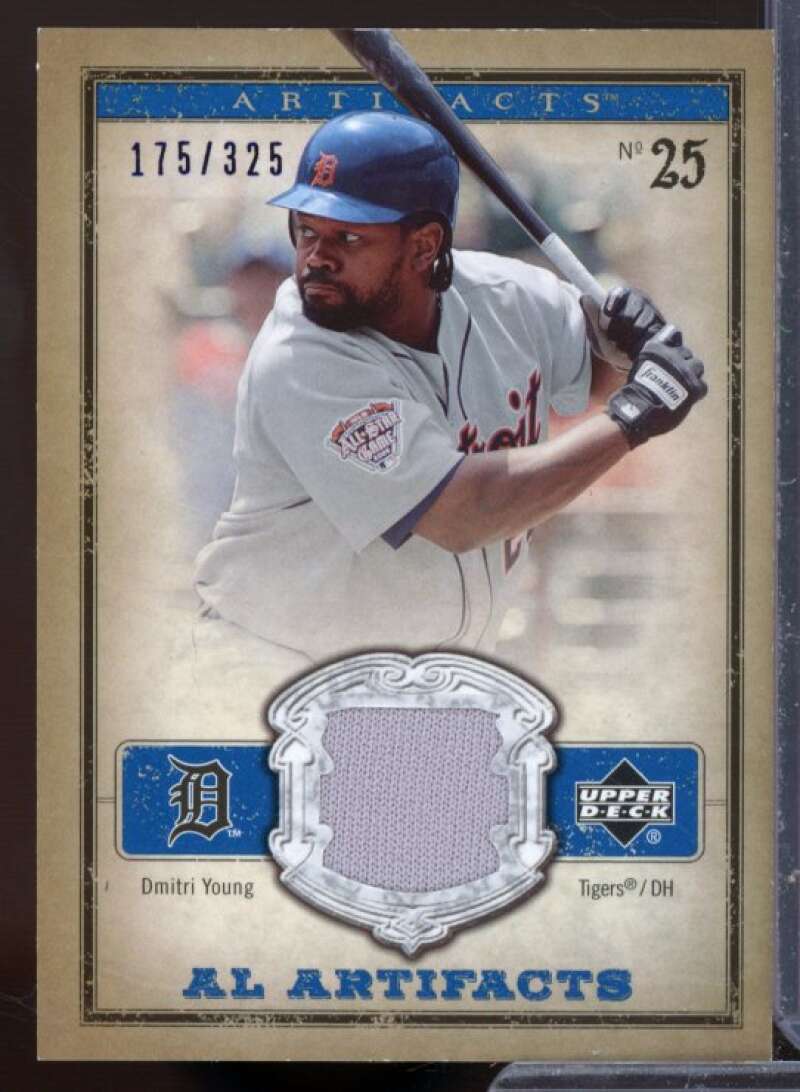 Dmitri Young Jsy Card 2006 Artifacts MLB Game-Used Apparel #DY  Image 1