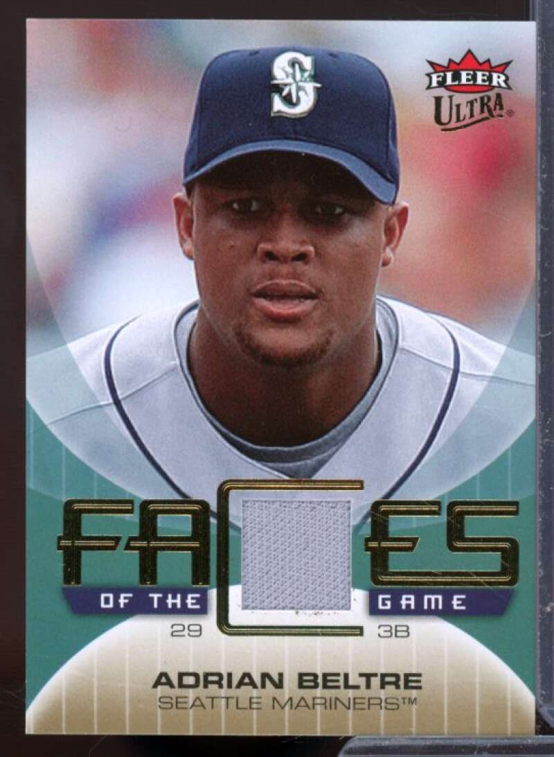 Adrian Beltre Card 2007 Ultra Faces of the Game Materials #AB  Image 1