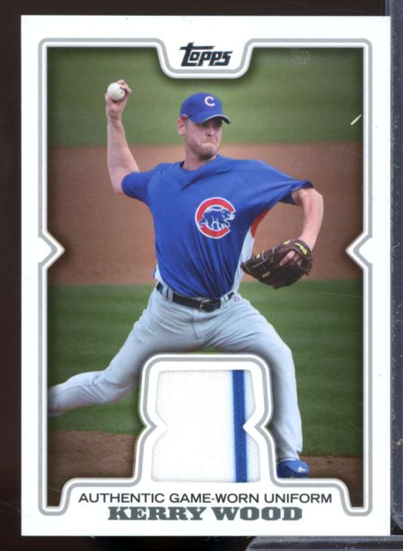 Kerry Wood Card 2008 Topps Retail Relics #KW  Image 1