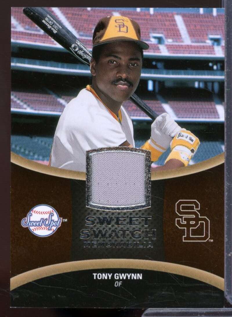 Tony Gwynn Card 2008 Sweet Spot Swatches #SSTG  Image 1