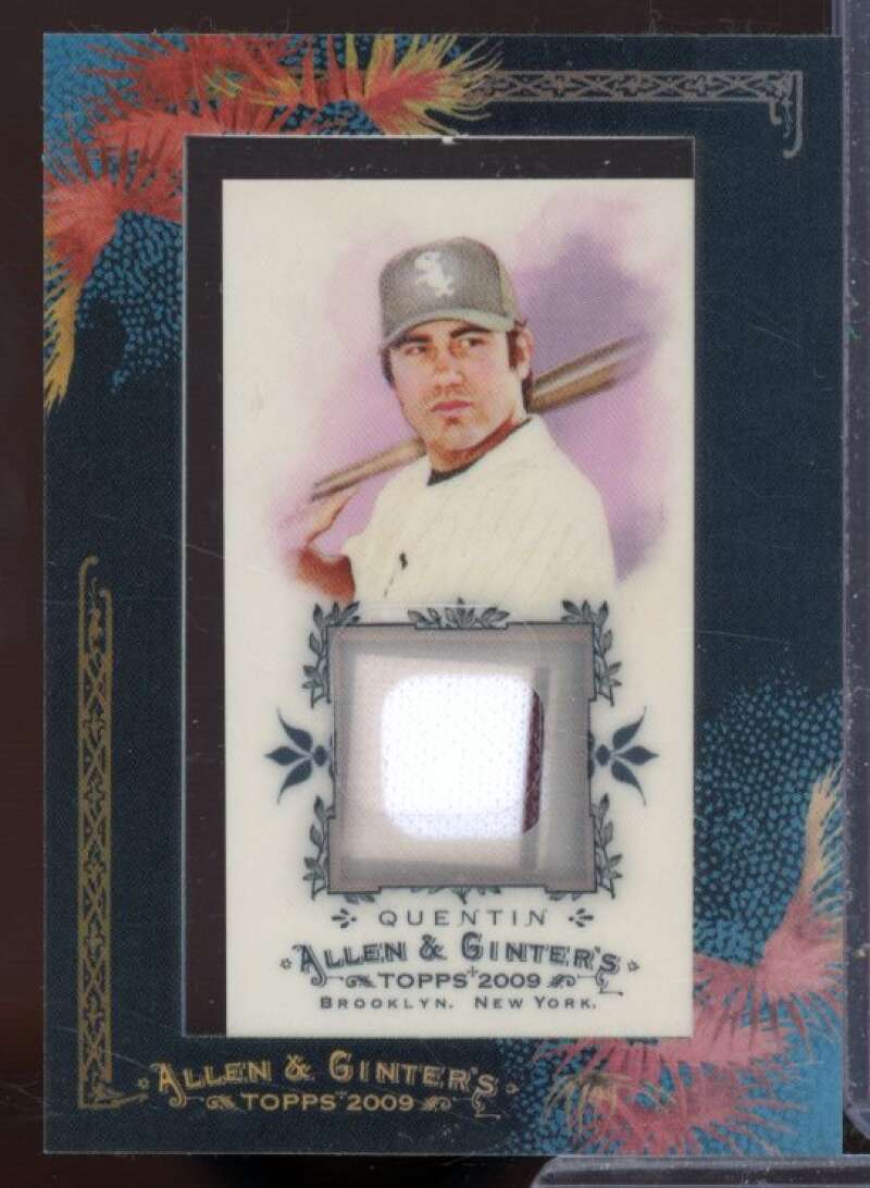 Carlos Quentin Jsy D Card 2009 Topps Allen and Ginter Relics #CQ  Image 1
