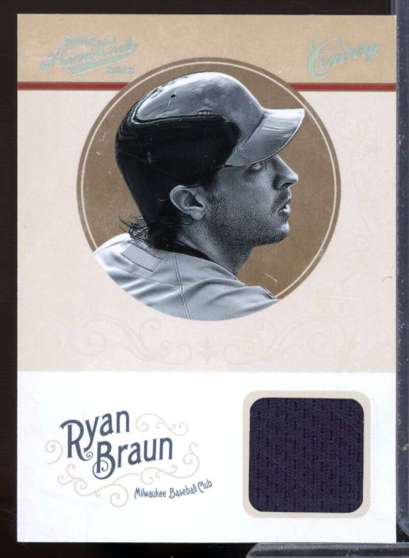 Ryan Braun Card 2012 Prime Cuts Century Silver #43  Image 1