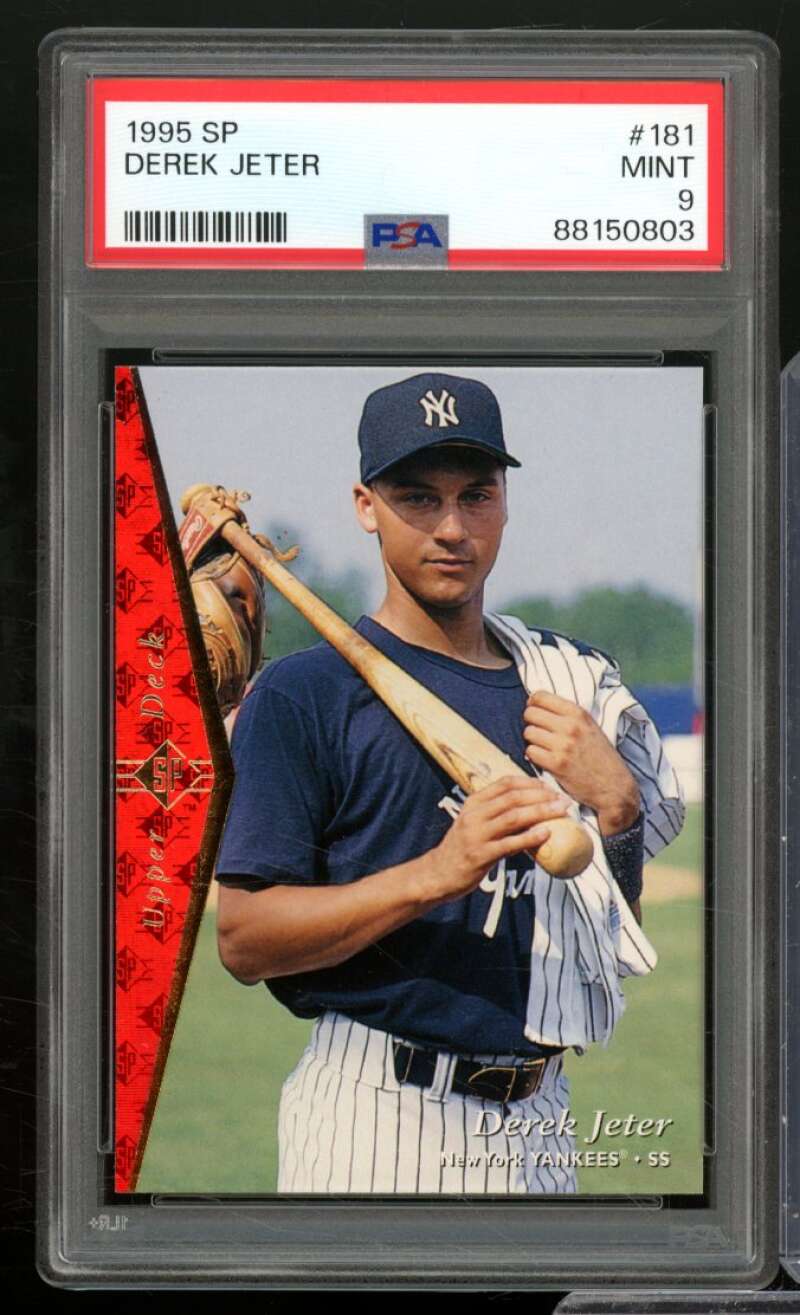 Derek Jeter Card 1995 SP #181 PSA 9 Image 1