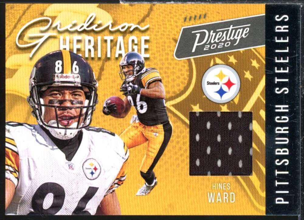 Hines Ward Card 2020 Prestige Gridiron Heritage Jerseys #29  Image 1