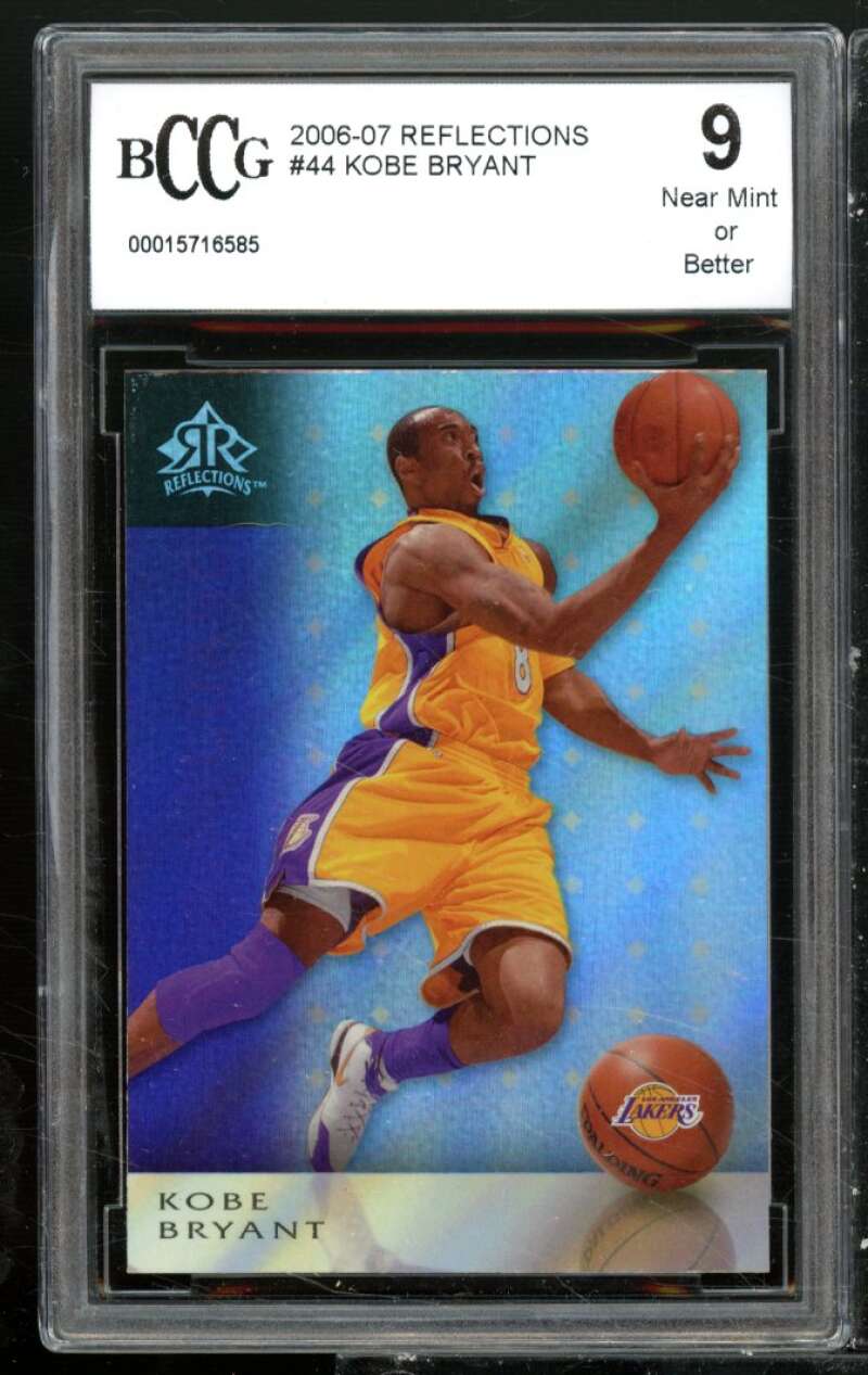 Kobe Bryant Card 2006-07 Reflections #44 BGS BCCG 9 Image 1