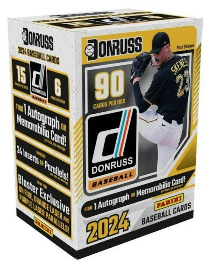 2024 Panini Donruss Baseball 6-Pack Blaster Box Image 1