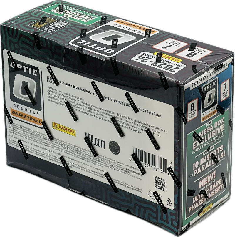 2023-24 Panini Donruss Optic Basketball 7-Pack Mega Box (Purple Shock) Image 2