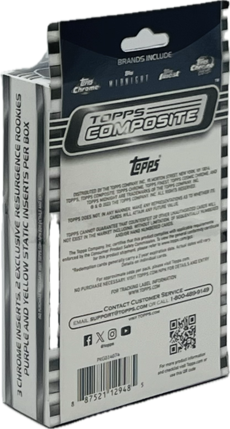 2023 Topps Composite Football 20-Card Hanger Box Image 2