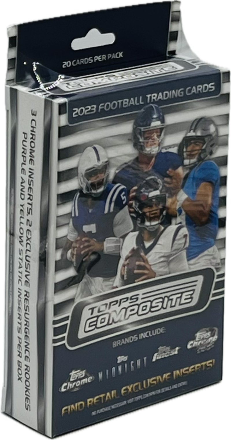 2023 Topps Composite Football 20-Card Hanger Box Image 1