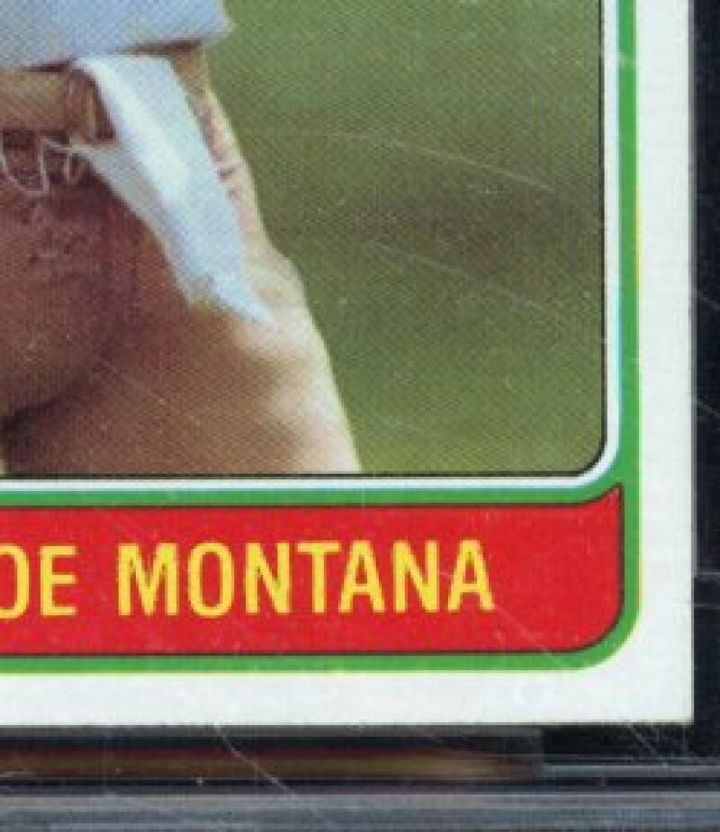 1981 Topps #216 Joe Montana Rookie Card BGS BCCG 10 Mint++ Image 5