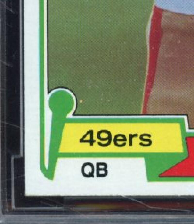 1981 Topps #216 Joe Montana Rookie Card BGS BCCG 10 Mint++ Image 6