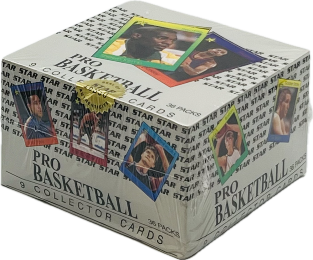 1994 Star Company Basketball Box Image 1