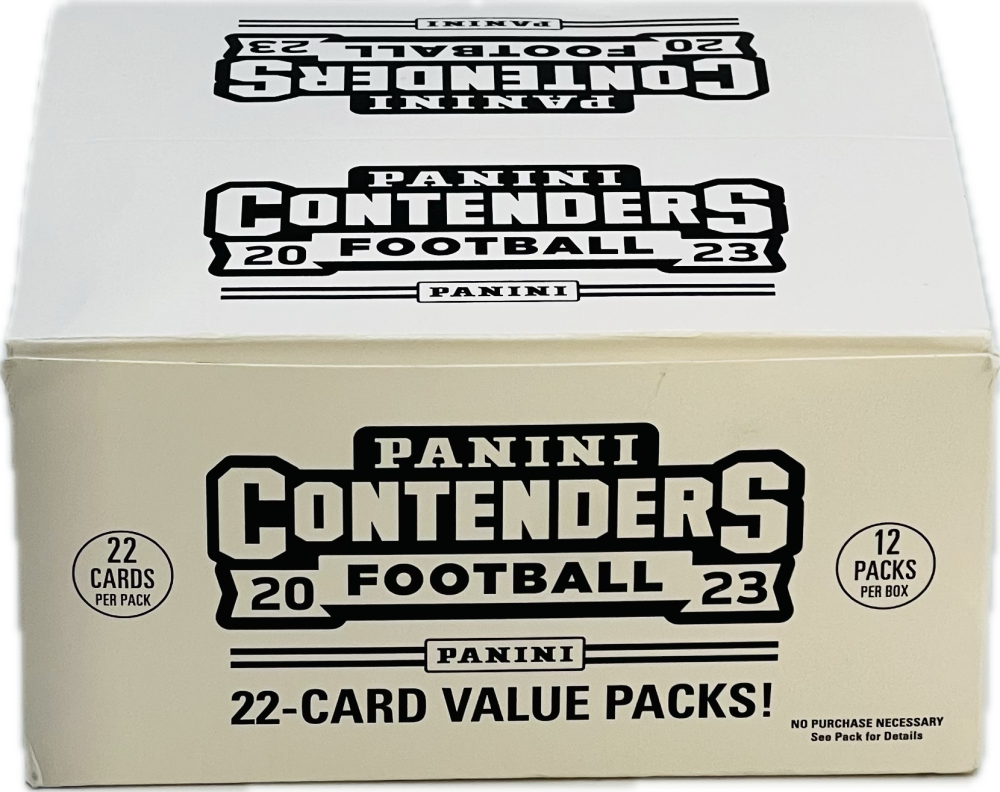 2023 Panini Contenders Football Jumbo Value 12-Pack Box Image 3