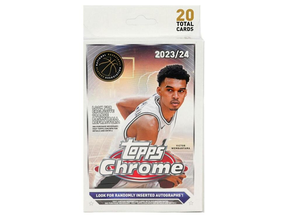 2023-24 Topps Chrome Basketball Hanger Box Image 1