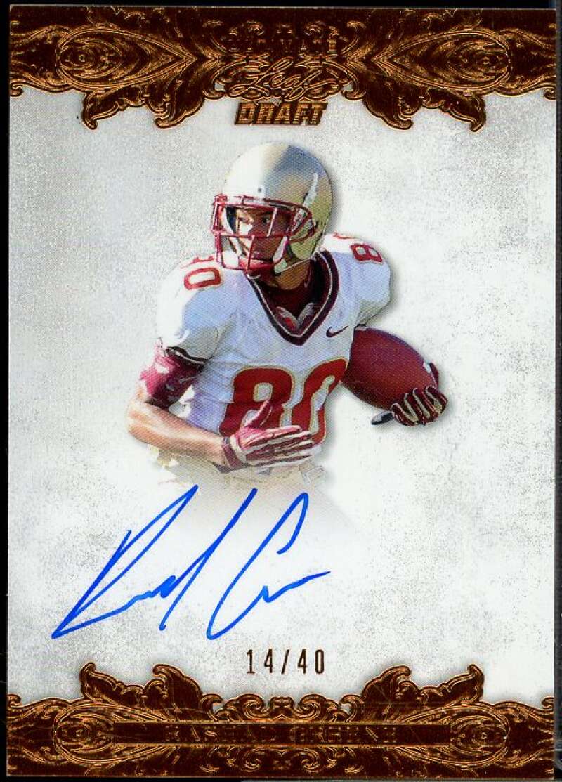 Rashad Greene Rookie Card 2015 Leaf Ultimate Draft #BARG2  Image 1