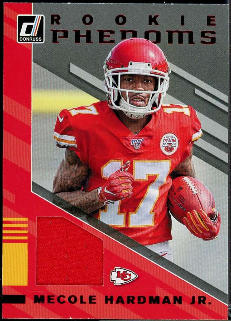 Mecole Hardman Jr. Rookie Card 2019 Donruss Optic Rookie Phenoms Jerseys #RP25  Image 1