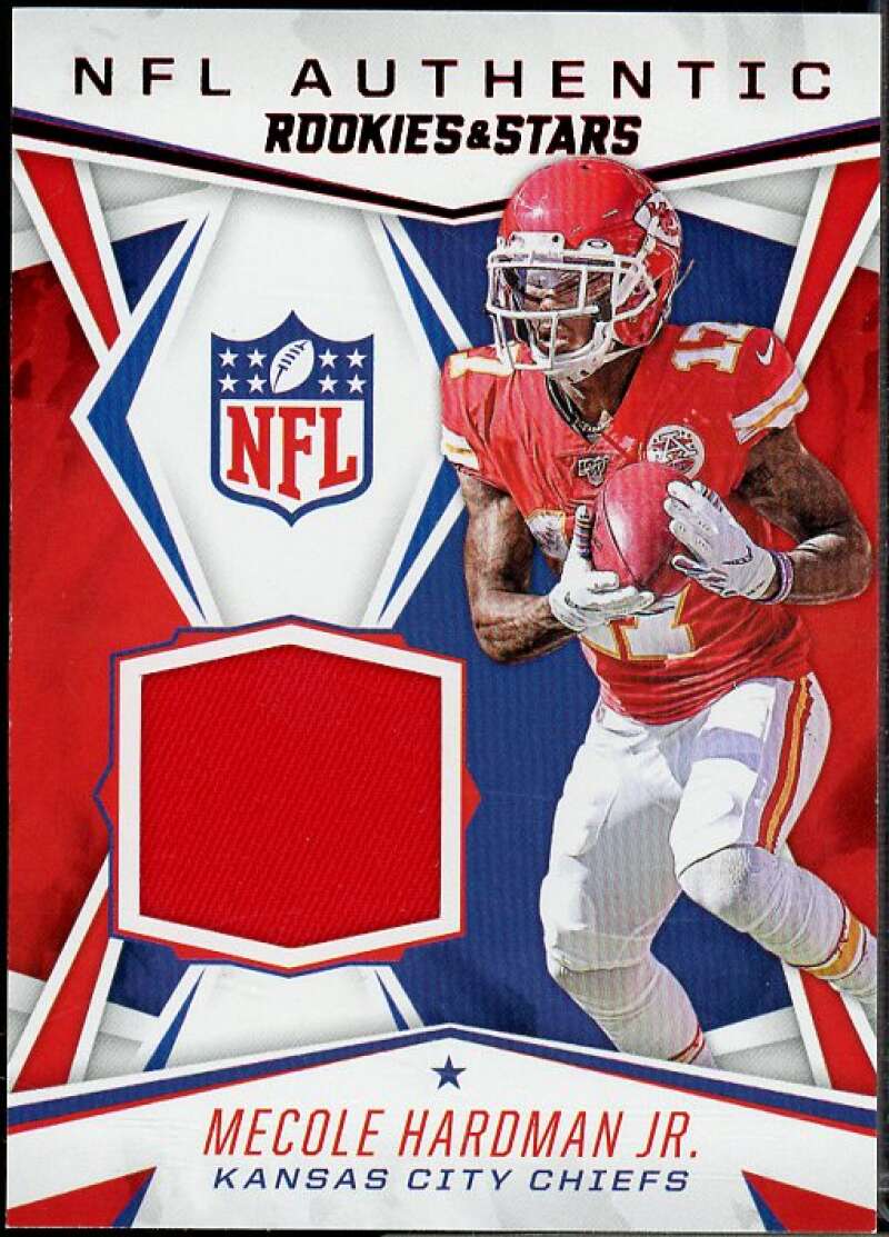 Mecole Hardman Jr. Card 2020 Rookies Stars NFL Authentic Jerseys #28  Image 1