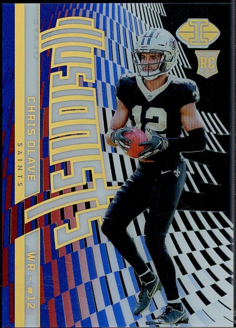 Chris Olave Rookie Card 2022 Panini Illusions Illusionists #18  Image 1