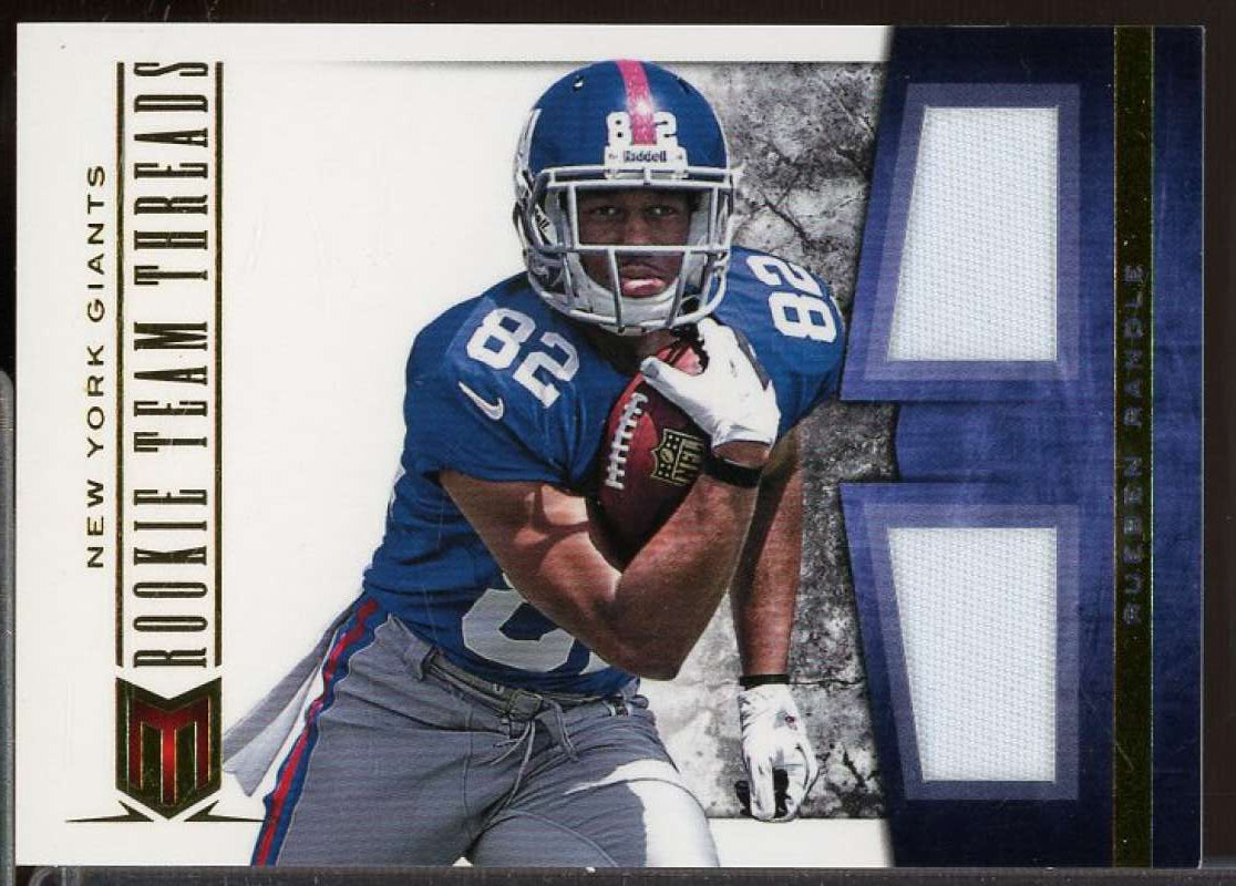 Rueben Randle Rookie 2012 Momentum Rookie Team Threads Dual Materials Prime #30  Image 1