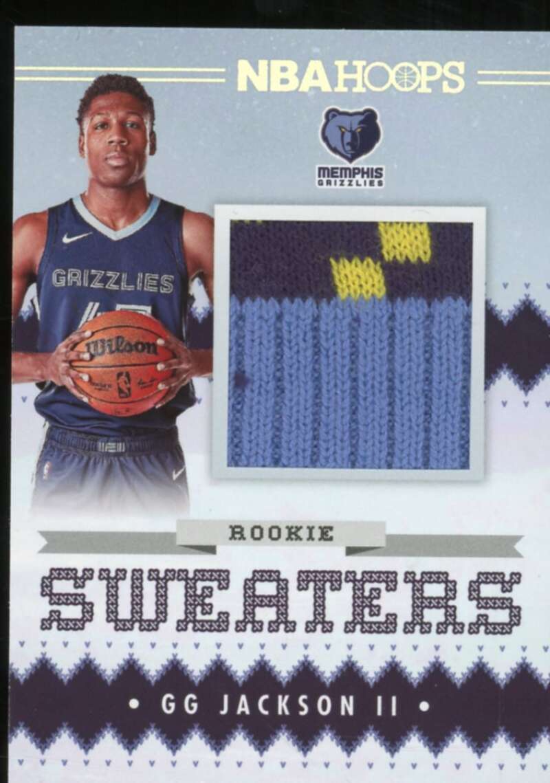 GG Jackson Rookie Card 2023-24 Hoops Rookie Sweaters #32  Image 1