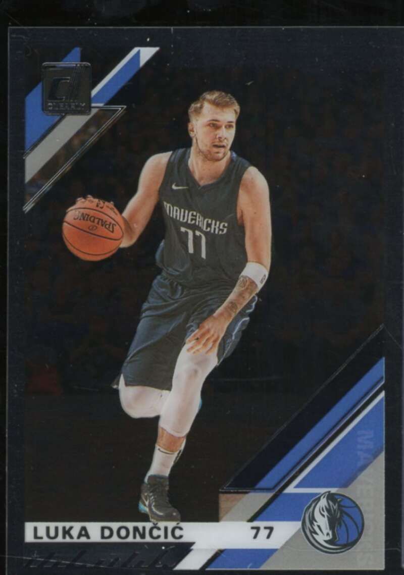 Luka Doncic Card 2019-20 Clearly Donruss #9  Image 1