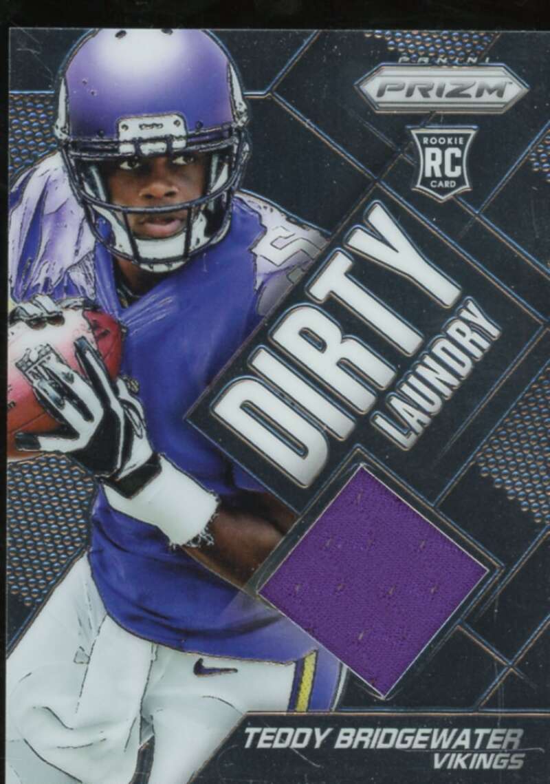 Teddy Bridgewater Card 2014 Panini Prizm Dirty Laundry #35  Image 1