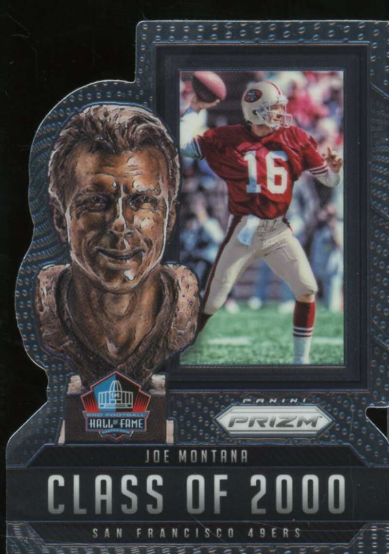 Joe Montana Card 2015 Panini Prizm Hall of Fame #HOFJM  Image 1