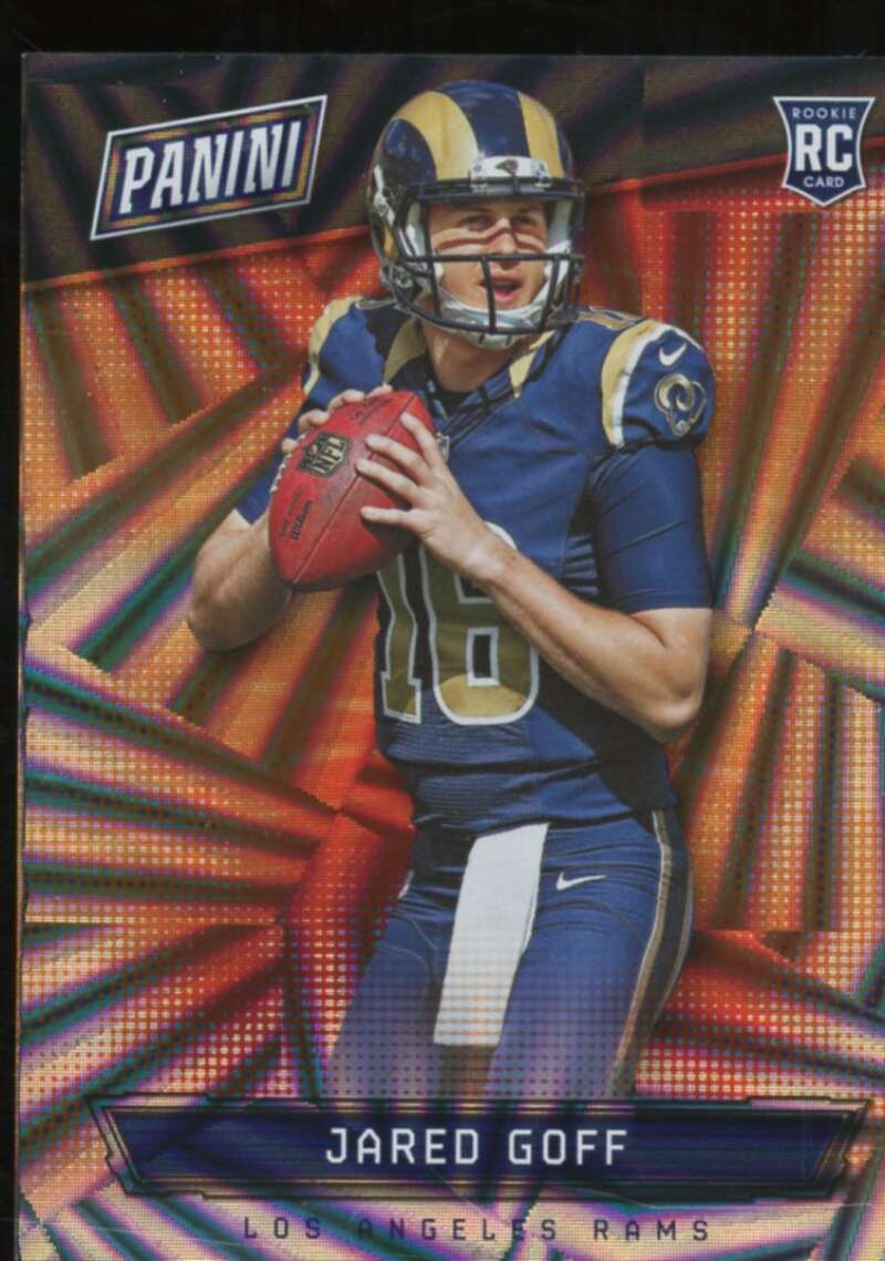 Jared Goff Rookie Card 2016 Panini National Convention Wedges #56  Image 1