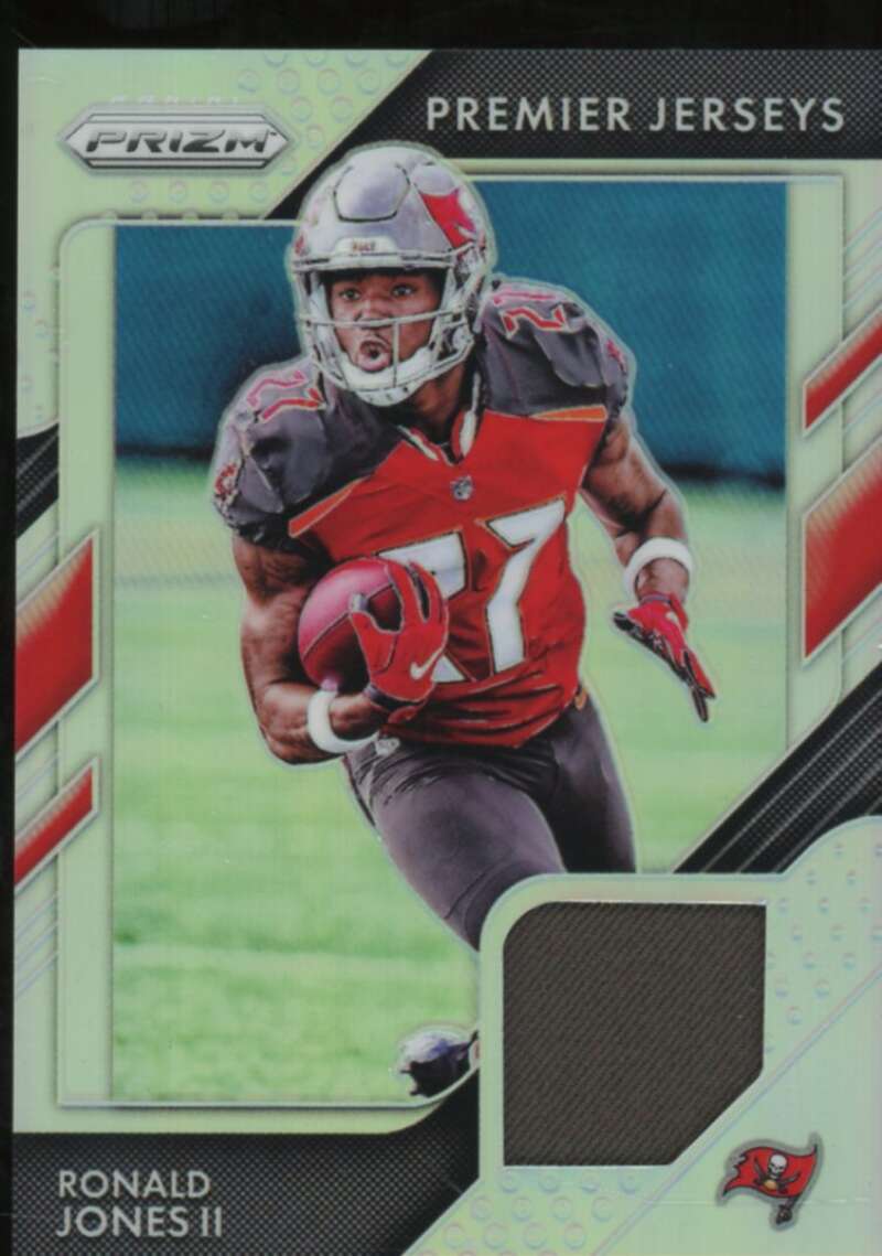 Ronald Jones Rookie Card 2018 Panini Prizm Prizm Premier Jerseys #14  Image 1