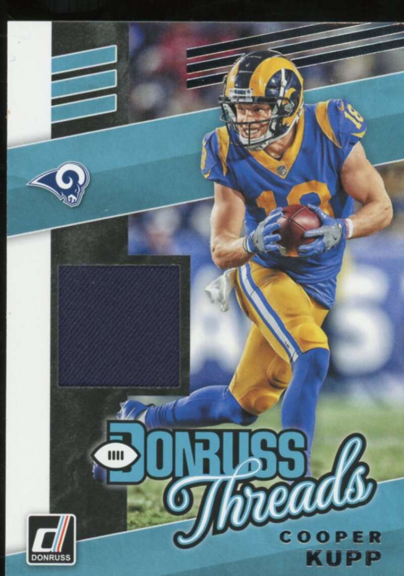 Cooper Kupp Card 2019 Donruss Threads Blue #24  Image 1