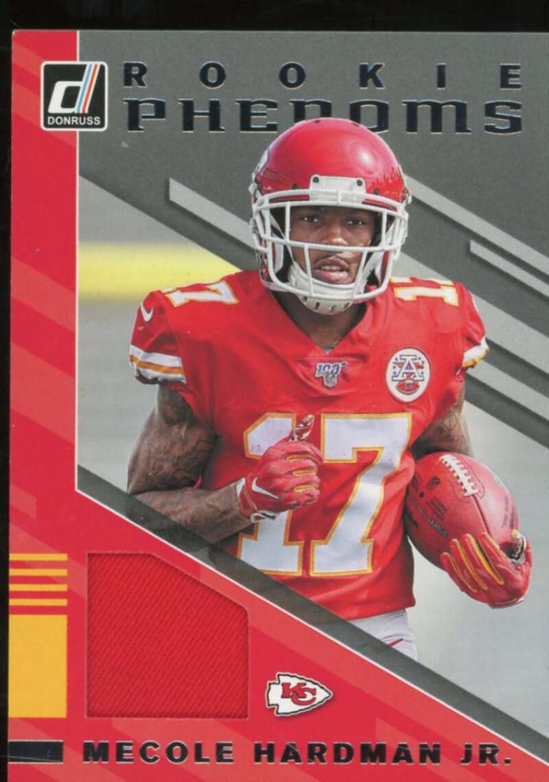 Mecole Hardman Jr. Rookie Card 2019 Donruss Optic Rookie Phenoms Jerseys #RP25  Image 1