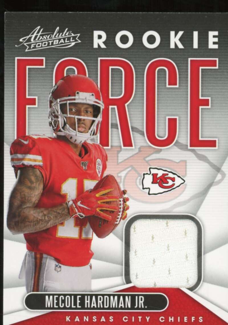 Mecole Hardman Jr. Rookie Card 2019 Absolute Rookie Force Jerseys #21  Image 1