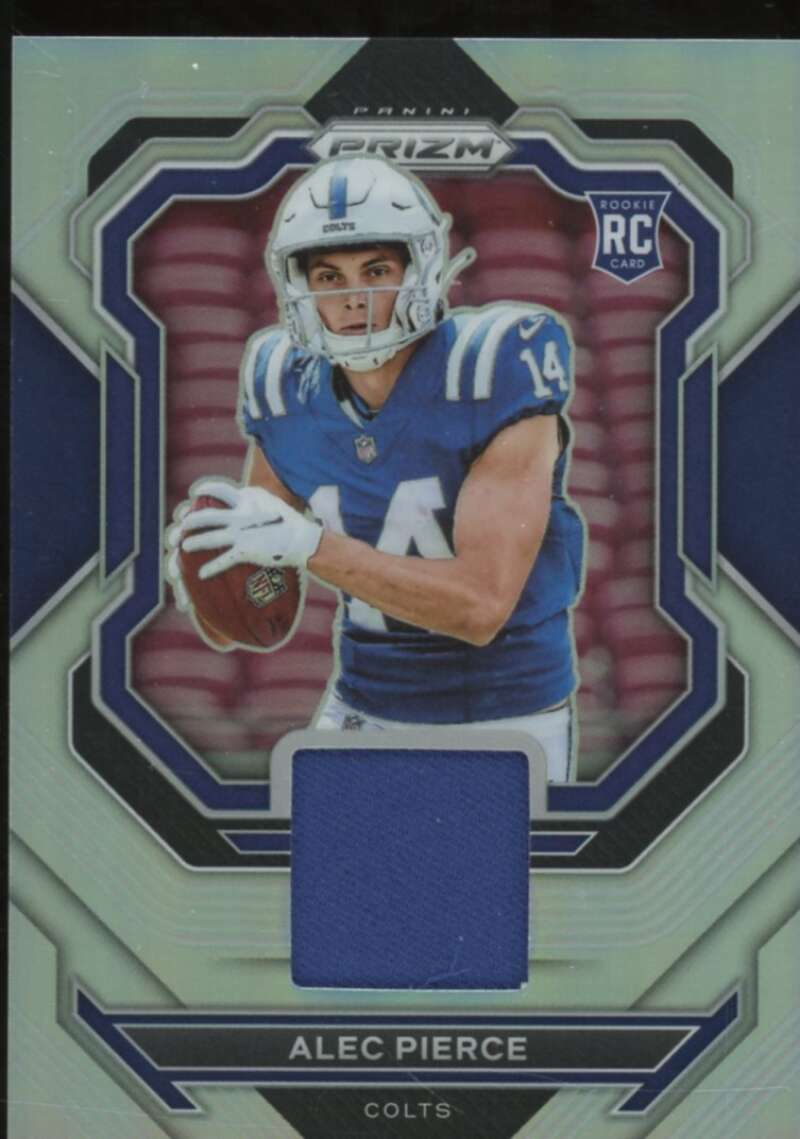 Alec Pierce Rookie Card 2022 Panini Prizm Premier Jerseys #21  Image 1