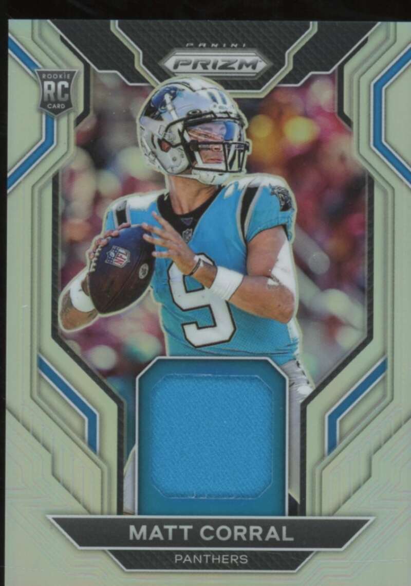 Matt Corral Rookie Card 2022 Panini Prizm Rookie Gear #4  Image 1