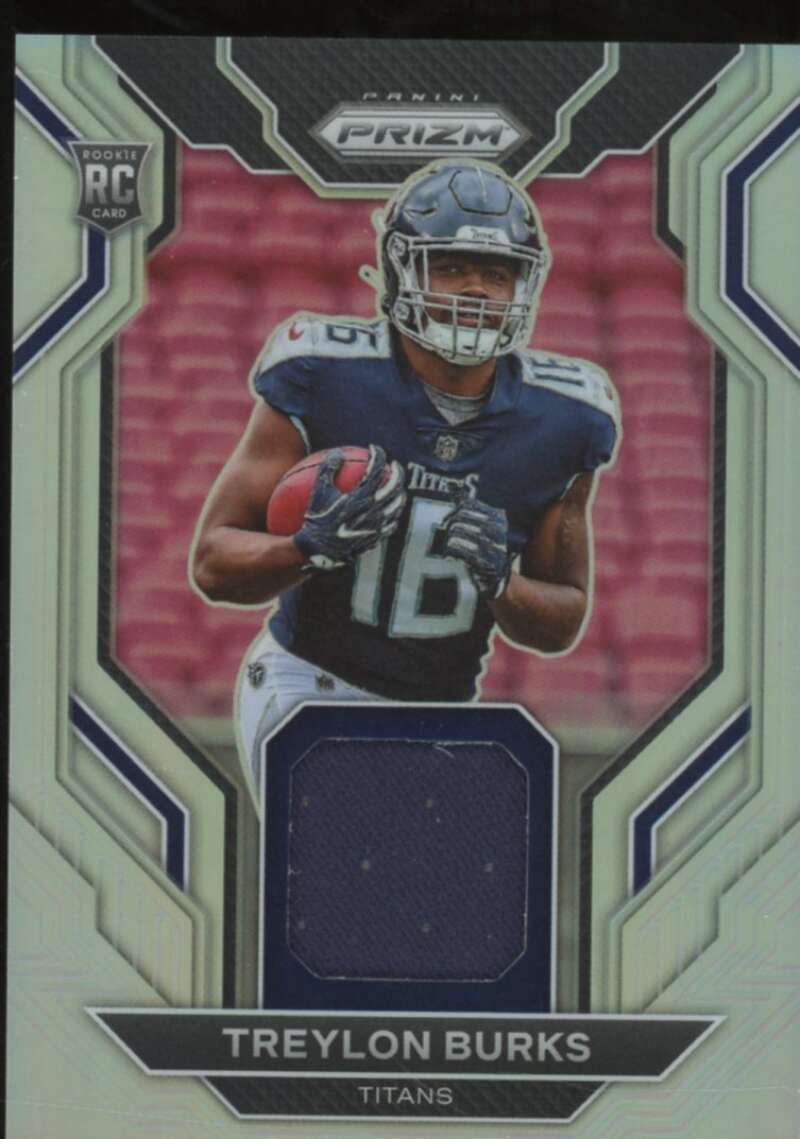 Treylon Burks Rookie Card 2022 Panini Prizm Rookie Gear #11  Image 1