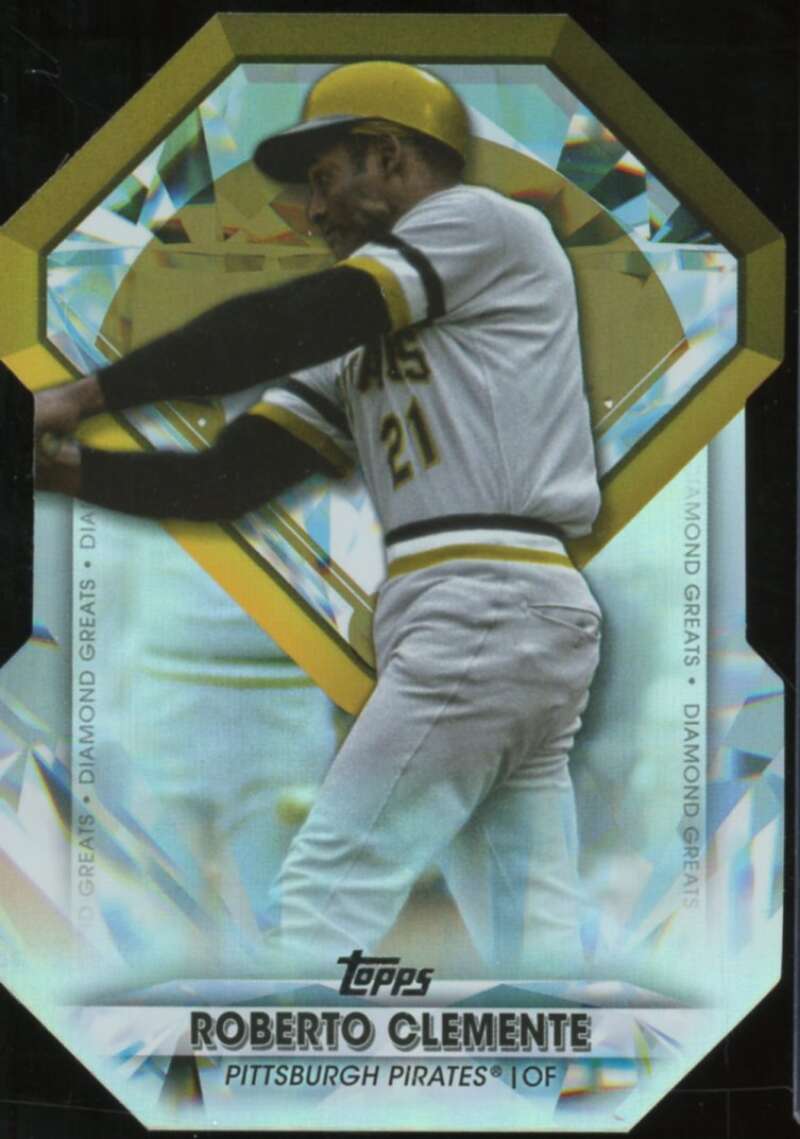 Roberto Clemente Card 2022 Topps Diamond Greats Die Cuts #DGDC24  Image 1