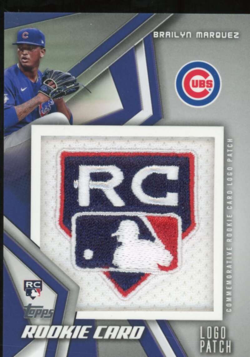 Brailyn Marquez Rookie Card 2021 Topps Rookie Card Patches #RPBM  Image 1