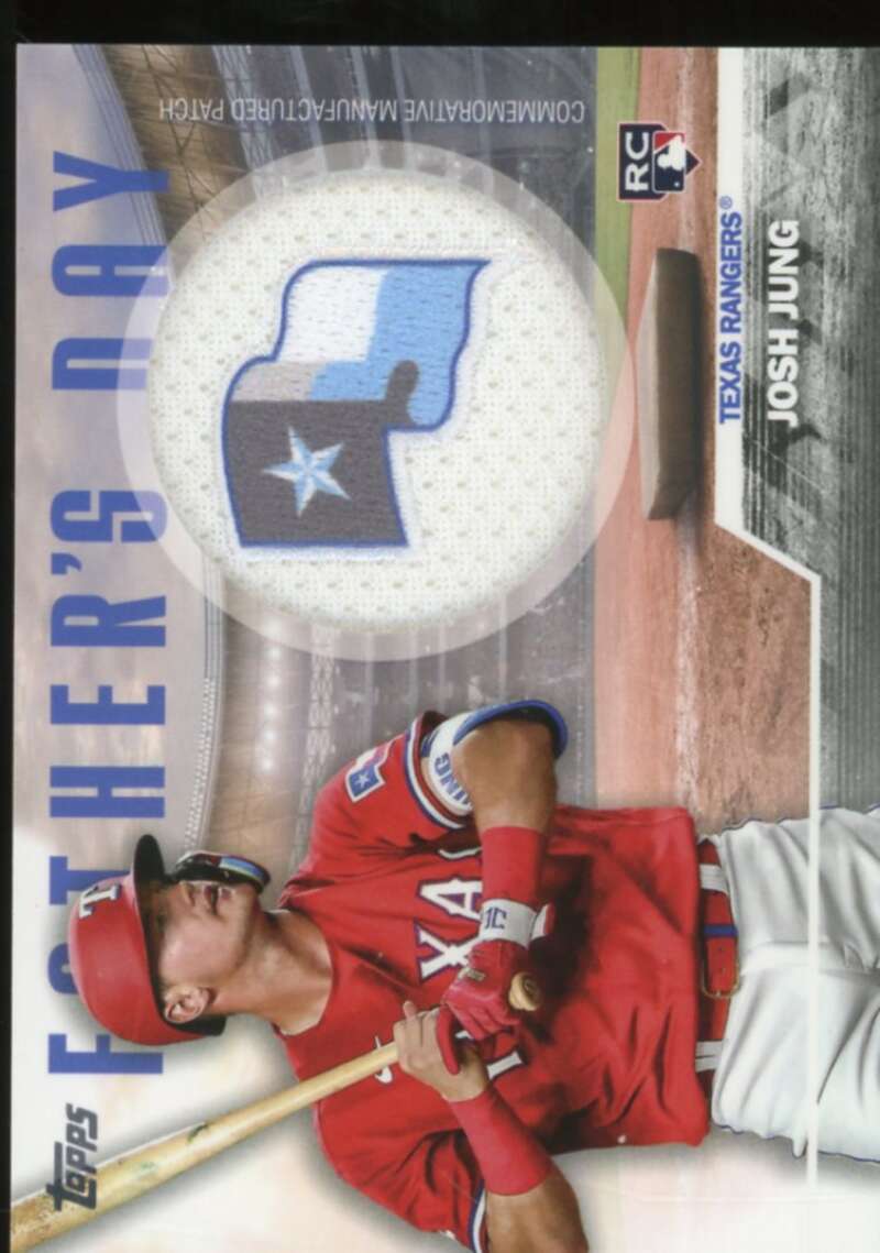Josh Jung Card 2023 Topps Father's Day Commemorative Team Patches #FDJJ  Image 1