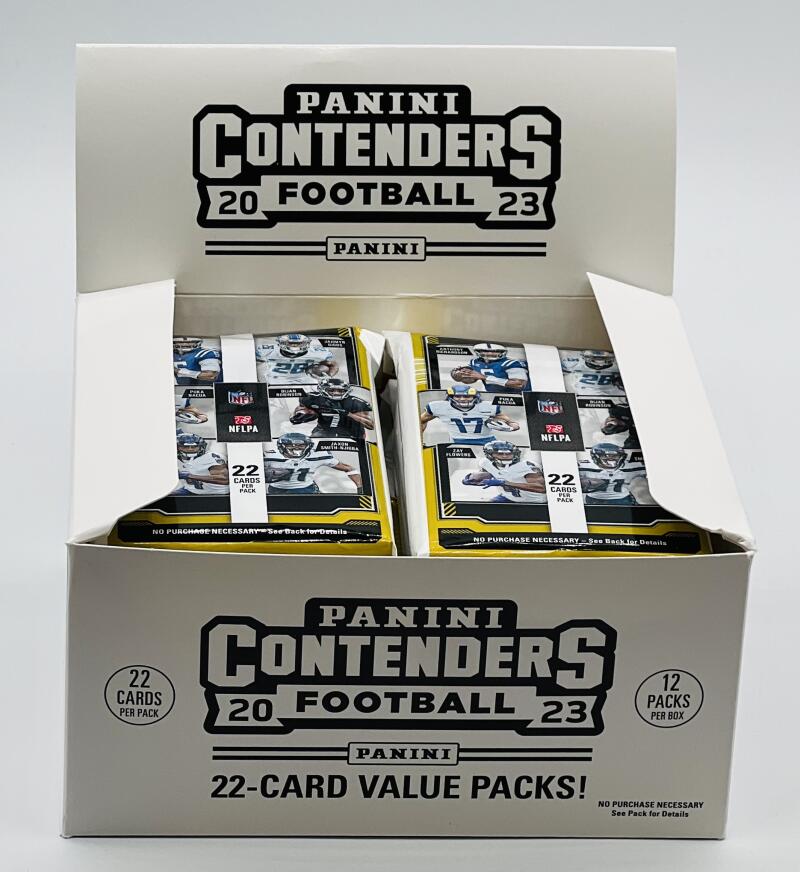 2023 Panini Contenders Football Jumbo Value 12-Pack Box Image 6