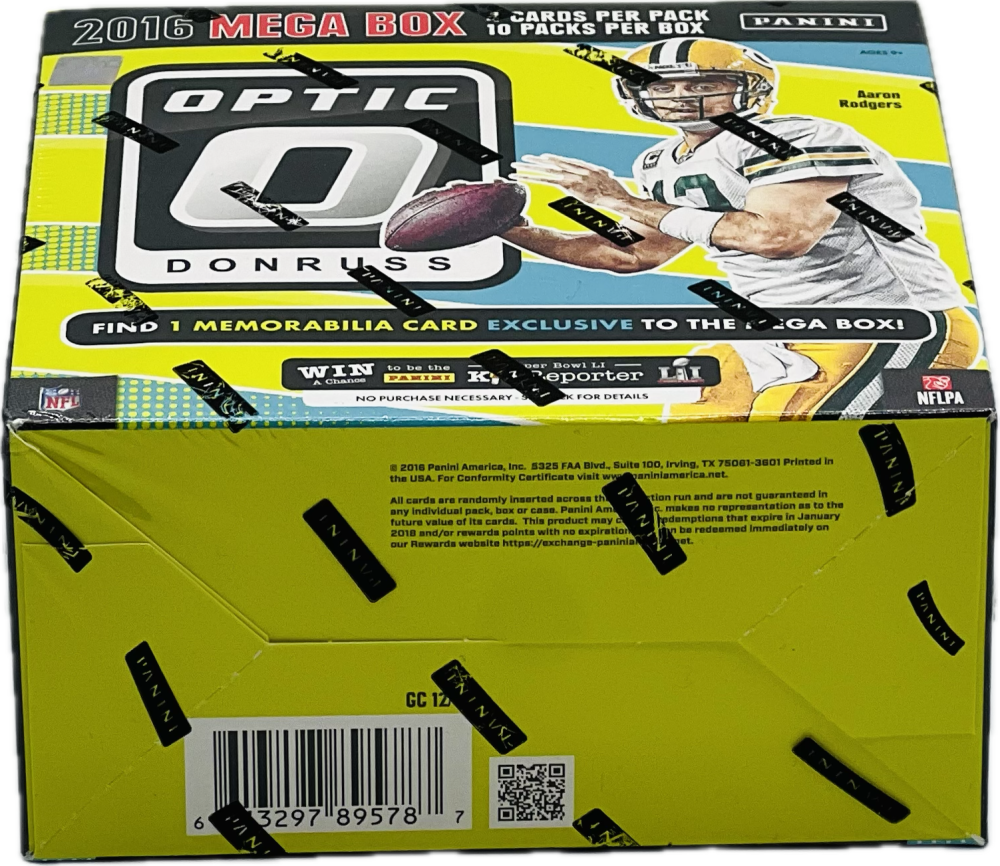 2016 Panini Donruss Optic Football Mega Box Image 2