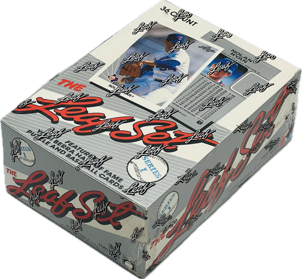 1990 Leaf Set Series 1 Baseball Box Image 2