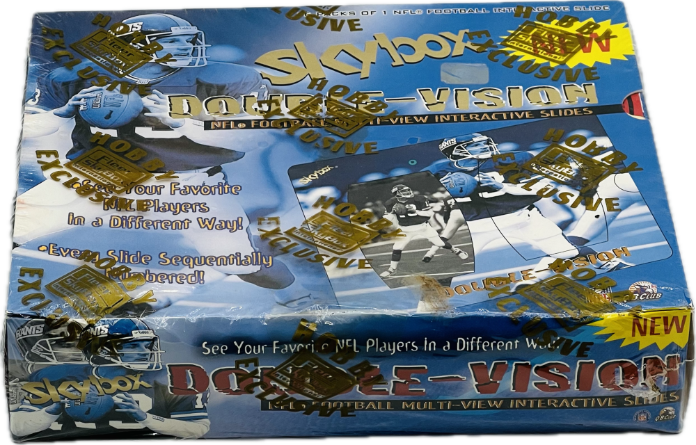 1998 Fleer Skybox Double Vision Football Hobby Box Image 1